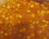 A picture of step 7 of Vegan lebanese stew with aubergine, chickpeas and mint.
