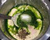 Multigrain spinach dhokla recipe step 3 photo