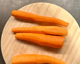 Foto del paso 1 de la receta: Zanahorias especiadas en airfryer 🥕