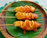 Foto langkah ke 5 dari resep Corn dog praktis.