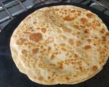 A picture of step 5 of Aloo ka Paratha 😋.