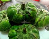 Hình bước làm 1 của món Cà dừa muối tỏi, ớt