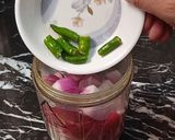 A picture of step 2 of Red Bean Curry (oil free).
