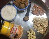 A picture of step 1 of Atta Gud Ladoo / Wheat Flour Jaggery Ladoo.