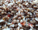 Foto del paso 2 de la receta: Hamburguesas de lentejas y arroz! (Veganas)