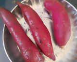A picture of step 1 of Roasted Shakarkandi (Sweet Potato) Chat.