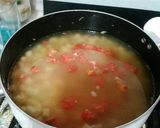 Foto del paso 2 de la receta: Sopa de nopales, papas y garbanzos