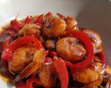 Foto langkah ke 6 dari resep Udang Saus Mentega.