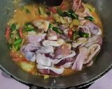 Foto langkah ke 3 dari resep Cumi Saos Padang.