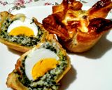 Spenótos tésztakosárka recept fázis 7 fotója