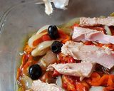 Foto del paso 4 de la receta Ensalada de pimientos rojos asados
