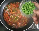 A picture of step 2 of Healthy Zero oil Oats Masala magic.