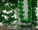 A picture of step 7 of Azaadi cake.