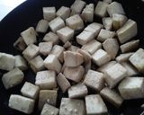 Foto del paso 2 de la receta: Cubos de berenjena🍆 dorados en salsa bbq🥕🍯 de zanahoria🍚