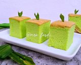 Foto langkah ke 6 dari resep Ogura Pandan cake anti gagal.