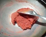 A picture of step 9 of Strawberry khoya hearts.