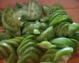 Foto del paso 1 de la receta: Tomates Verdes en conserva