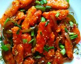 A picture of step 8 of Honey Chili Potato.
