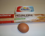 Foto del paso 1 de la receta: Croissant de masa de hojaldre sin relleno
