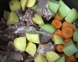 Hình bước làm 1 của món Soup Carot Khoai Tây