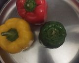 पनीर स्टफड मिनी पेपरस (paneer stuffed mini pepper recipe in Hindi) रेसिपी चरण 1 फोटो
