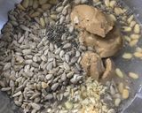 A picture of step 1 of Vegan Keto Seed Crackers.