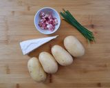Foto del passaggio 1 della ricetta Barchette di patate novelle