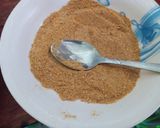 A picture of step 3 of Tumeric Crumb Coated Chicken.