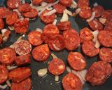 A picture of step 2 of Fluffy's Spanish Stew.
