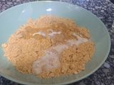 Tarta fría de turrón jijona