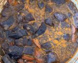 A picture of step 8 of Boeuf Bourguignon (Beef Burgundy Stew).