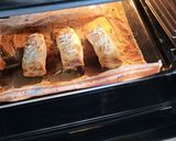 Foto del paso 7 de la receta: Rollitos de Hojaldre con Membrillo, Chocolate y Almendras