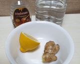 Foto langkah ke 1 dari resep Jahe Lemon Madu Anget.