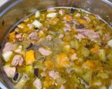 Foto del paso 4 de la receta: Guiso de porotos, chorizo y fideos
