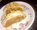 A picture of step 6 of Sun sandwich.