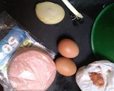Foto del paso 1 de la receta: Huevos revueltos/batidos con mortadela