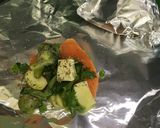 Foto del paso 1 de la receta: Salmón empapelado al horno