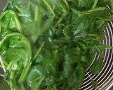 A picture of step 2 of Corn Palak Paneer Curry.