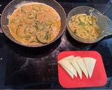 Foto del paso 6 de la receta Tortilla de Calabacín rellena de queso Manchego