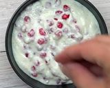 A picture of step 2 of Fruit Raita.