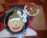 A picture of step 3 of Santa's Breakfast.