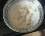 A picture of step 1 of Leftover idli batter Dhokla.