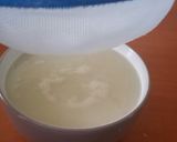 A picture of step 6 of White chocolate glaze #Authormarathon #chocolatebakingcontest.