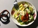 Salad rau quả bước làm 4 hình