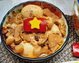 Hình bước làm 1 của món Cơm nhà nhiều màu sắc hấp dẫn