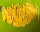 A picture of step 3 of Three Colors on Rice Bowl.