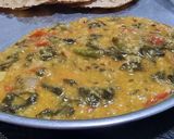 A picture of step 4 of Instant Mung dal palak.