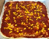 Une image de l'étape 2 de Pizza chorizo /poivrons.