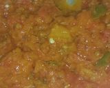 A picture of step 2 of Gravy Tomato.