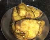 A picture of step 3 of Doi Shorshe Katla Carp in the Yoghurt and Mustard Pastes Gravy.